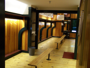 Locker rooms